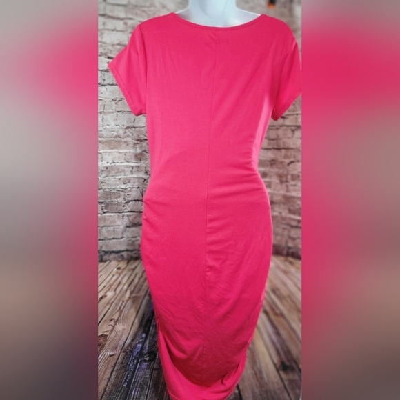 Old Navy Maternity Midi Dress Size Small - Picture 3 of 7